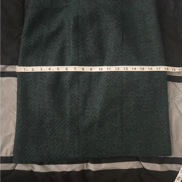 Banana Republic Skirt Women’s Wool Blend Tweed Pencil Textured Workwear Classic - Picture 9 of 10